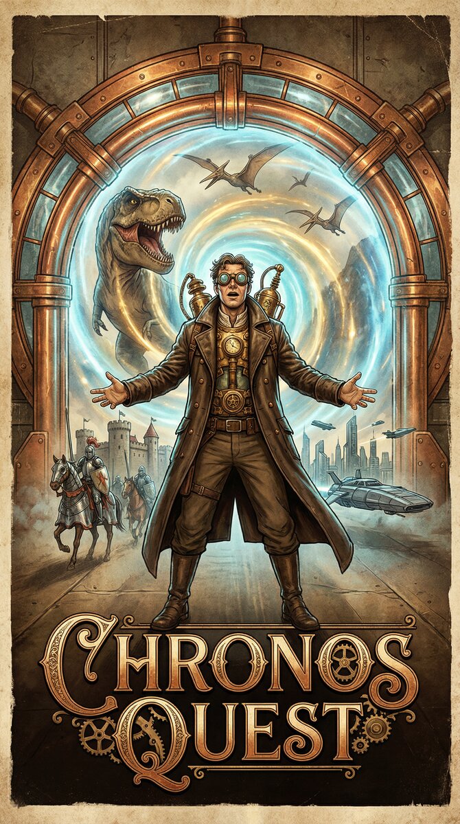 《时空旅者》高清科幻视频海报